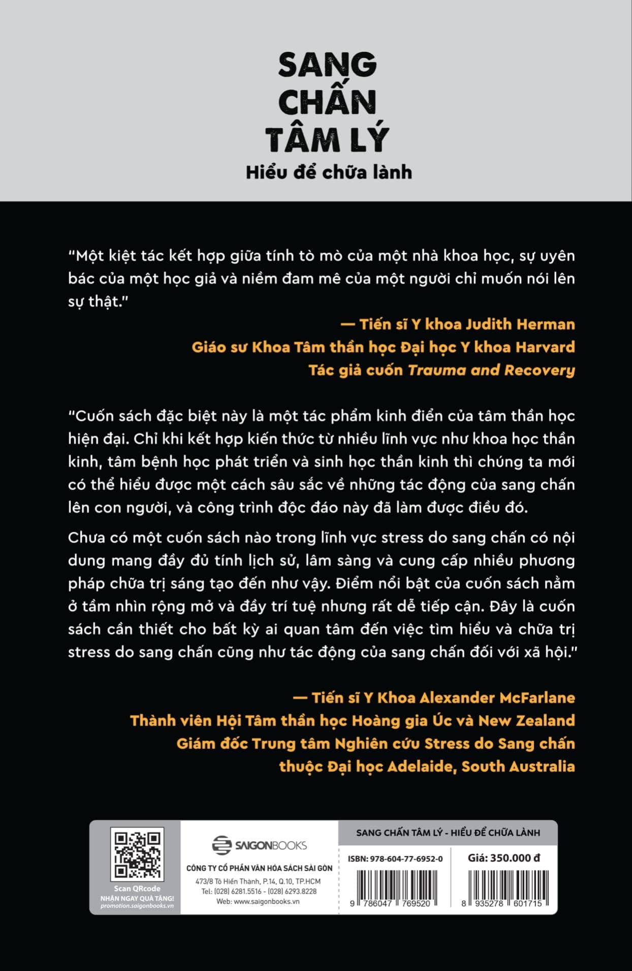 Sách Sang Chấn Tâm Lý - Hiểu Để Chữa Lành - ảnh 4