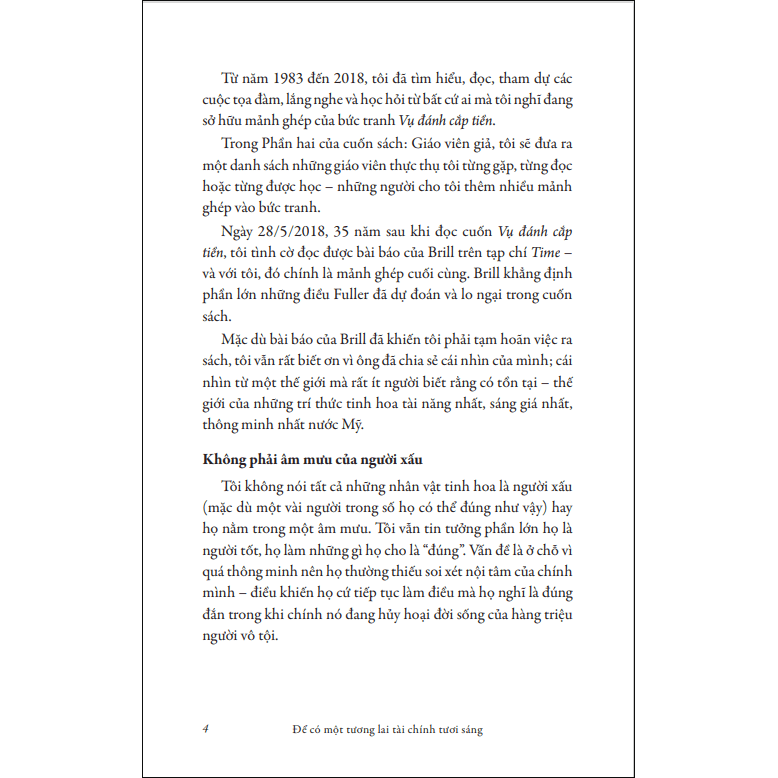 Sách Để có một tương lai tài chính tươi sáng - ảnh 8