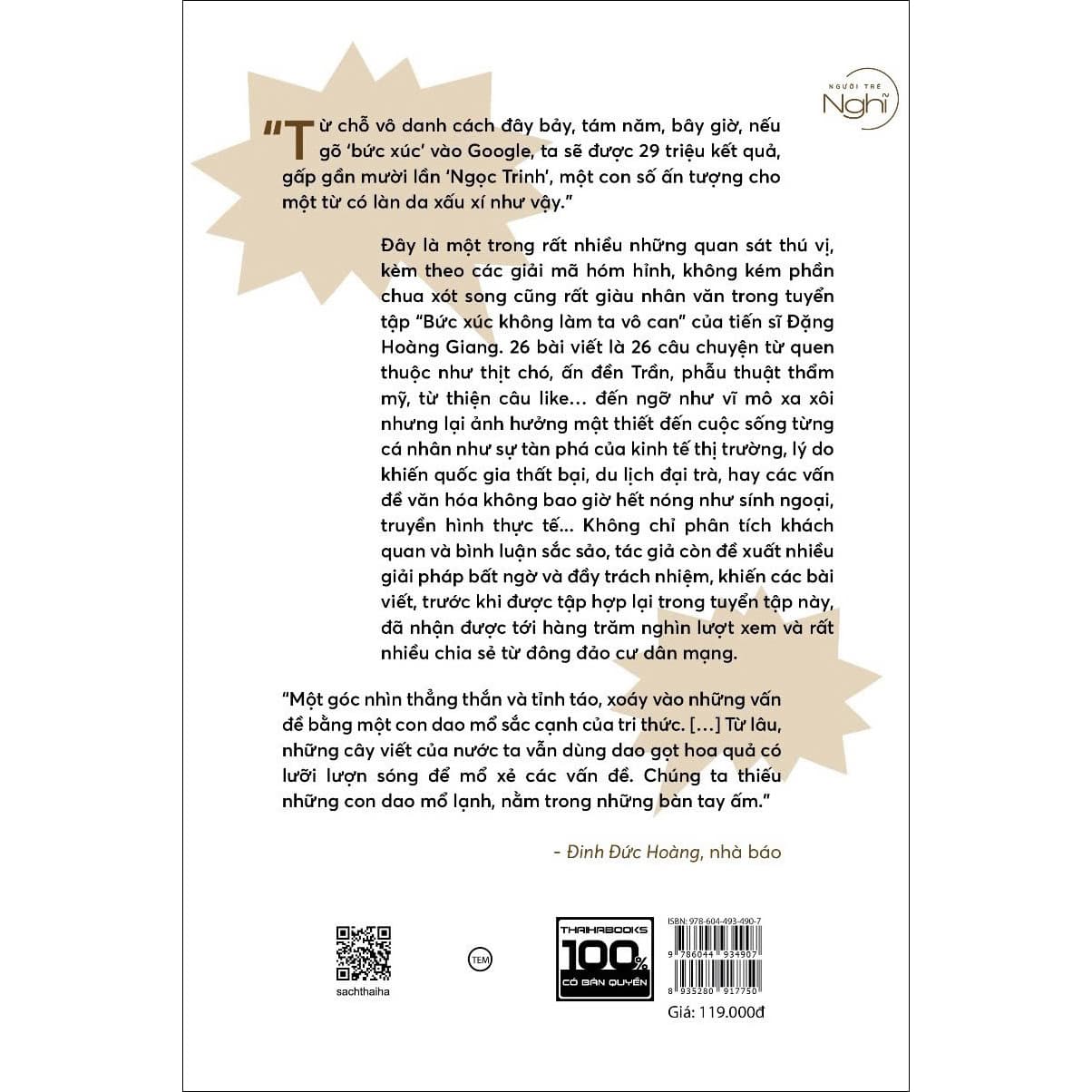 Sách Bức Xúc Không Làm Ta Vô Can - ảnh 3