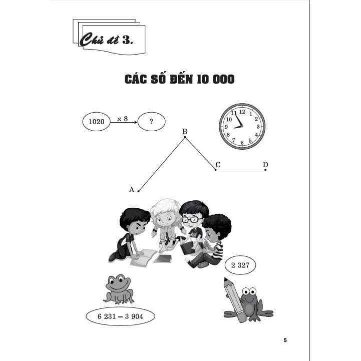 Sách - Hướng Dẫn Giải Bài Tập Toán Lớp 3 - Tập 2 - Bám Sát SGK Chân Trời Sáng Tạo - Hồng Ân - ảnh 4