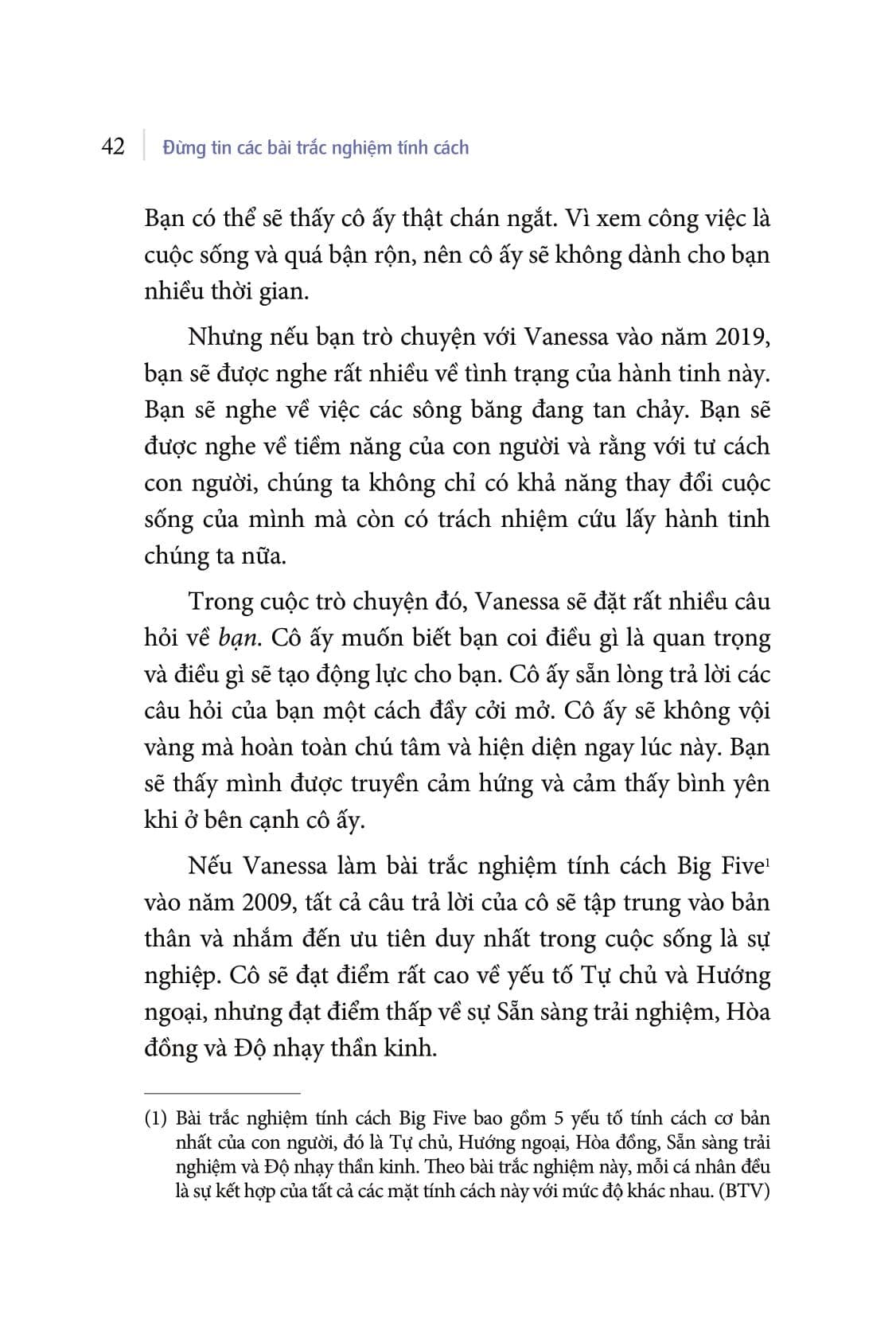 Sách Đừng Tin Các Bài Trắc Nghiệm Tính Cách (Phá Vỡ Giới Hạn Bản Thân Để Trở Thành Phiên Bản Tốt Nhất) - ảnh 6