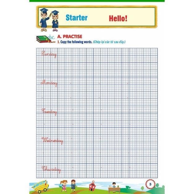 Sách - Tập Viết Tiếng Anh Lớp 2 - Biên Soạn Theo Bộ Sách Family And Friends 2 National Edition - Hồng Ân - ảnh 3