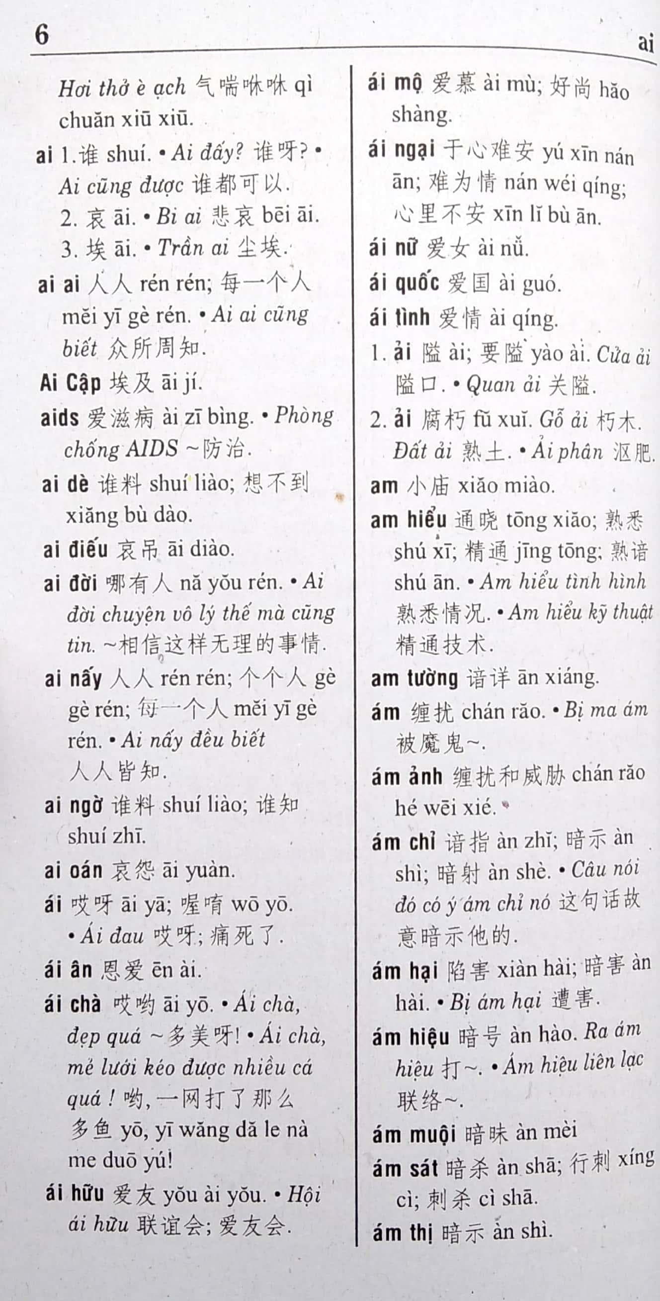 Từ Điển Việt - Hoa - ảnh 7