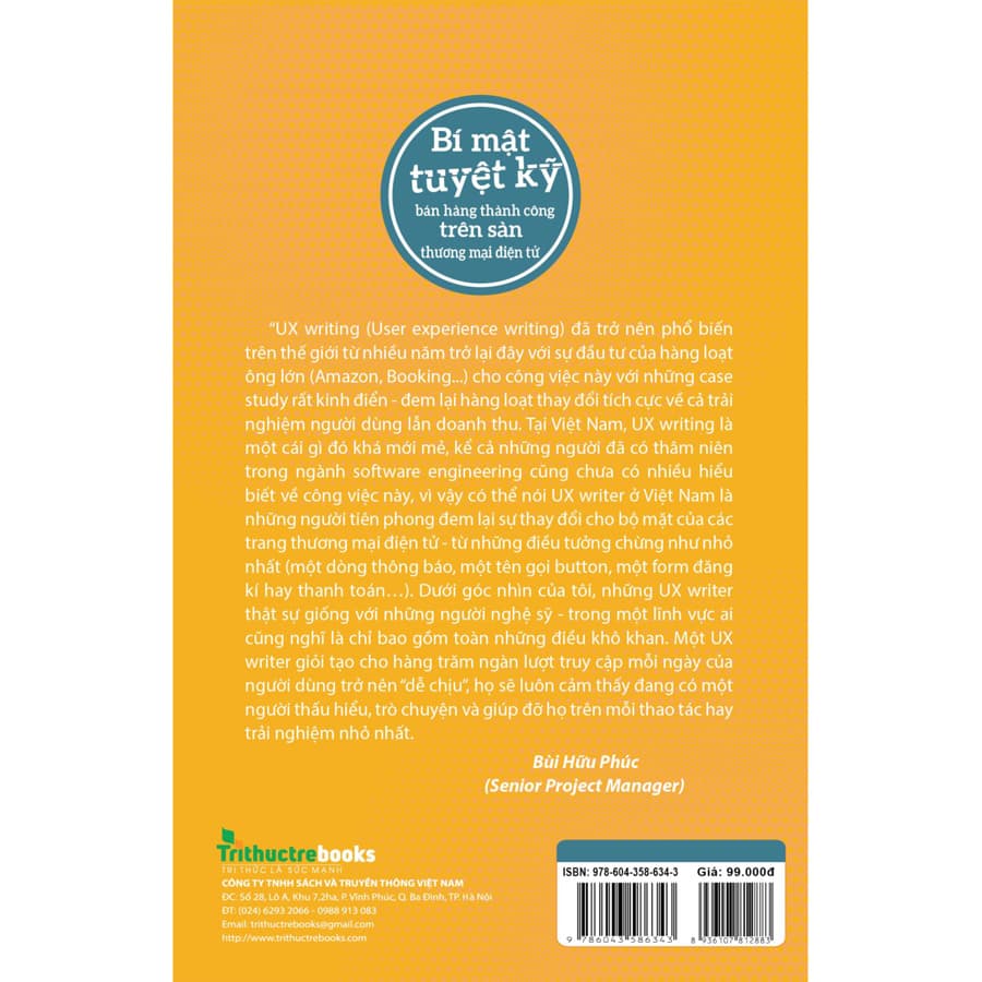 Sách UX Writing - Quyền Năng Tối Thượng Của Nội Dung Tương Tác - ảnh 3