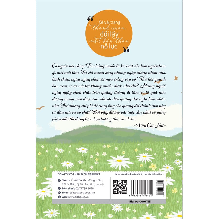 Sách Xé Vài Trang Thanh Xuân, Đổi Lấy Một Bản Thân Nỗ Lực - ảnh 3
