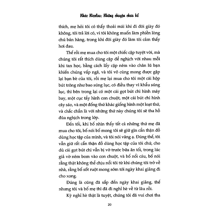 Sách Nhóc Nicolas: Những Chuyện Chưa Kể - Tập 1 (Tái Bản) - ảnh 5
