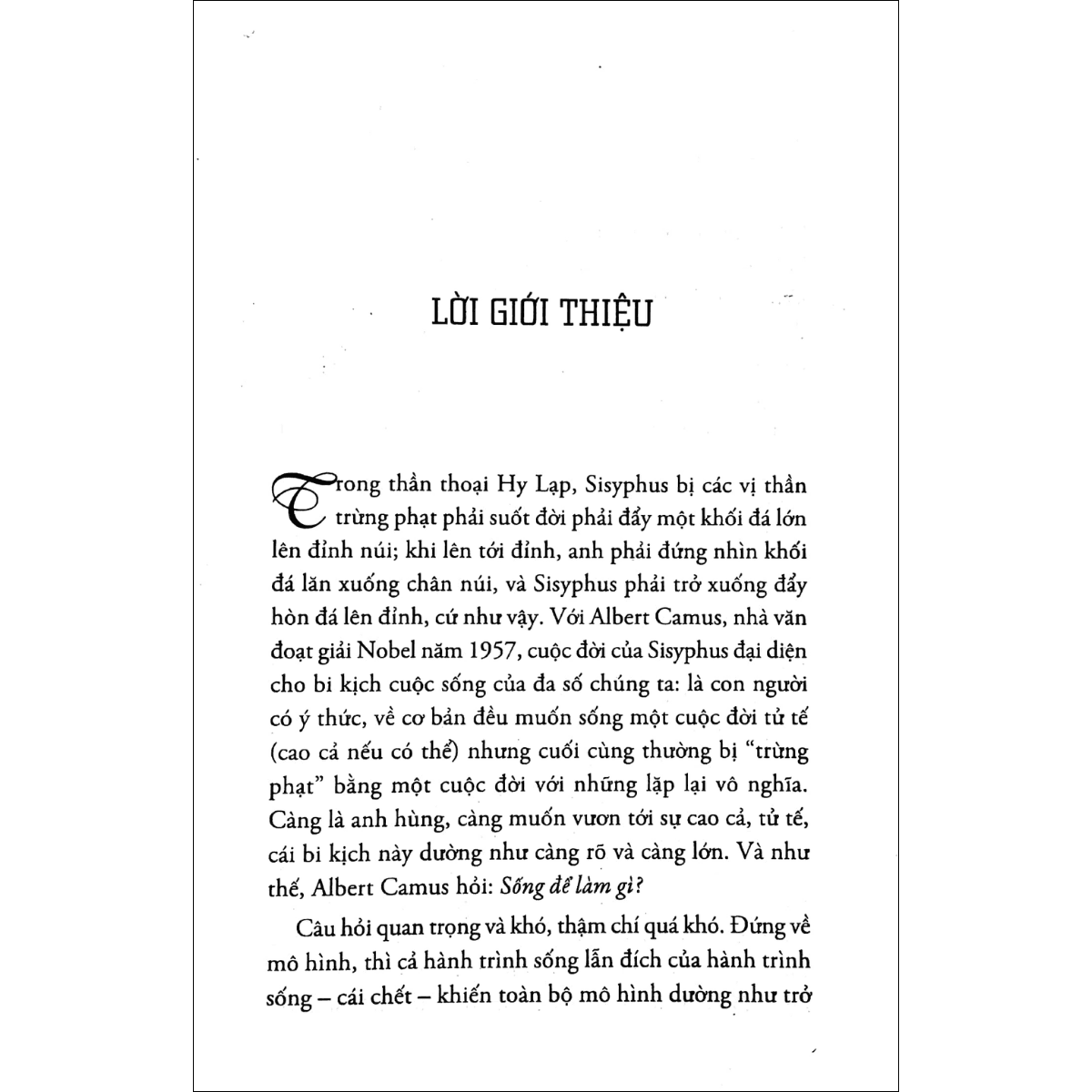 Sách Cánh Cửa Mở Rộng -Thần Thoại Sisyphus - ảnh 5