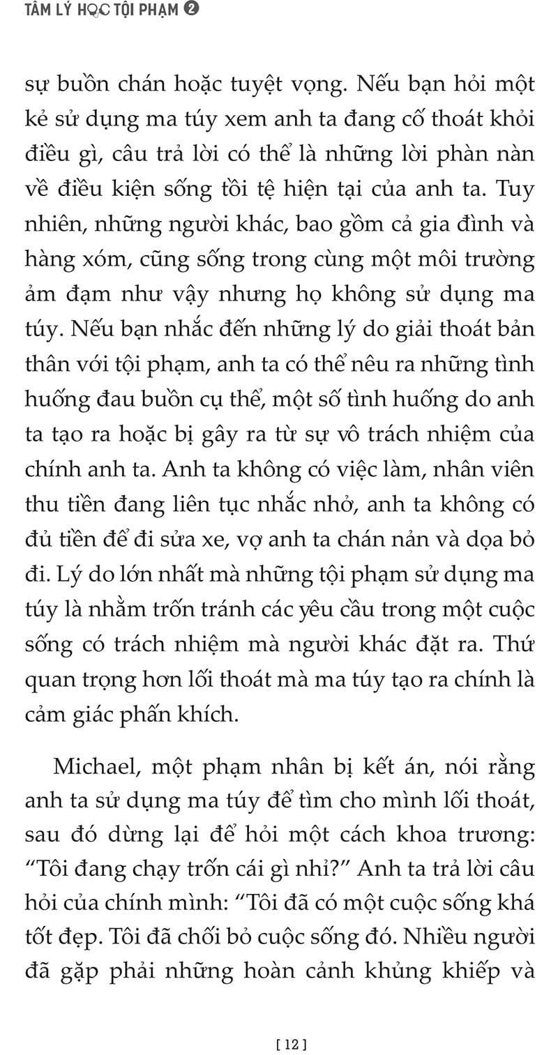 Sách Tâm Lý Học Tội Phạm - Tập 2 - ảnh 6