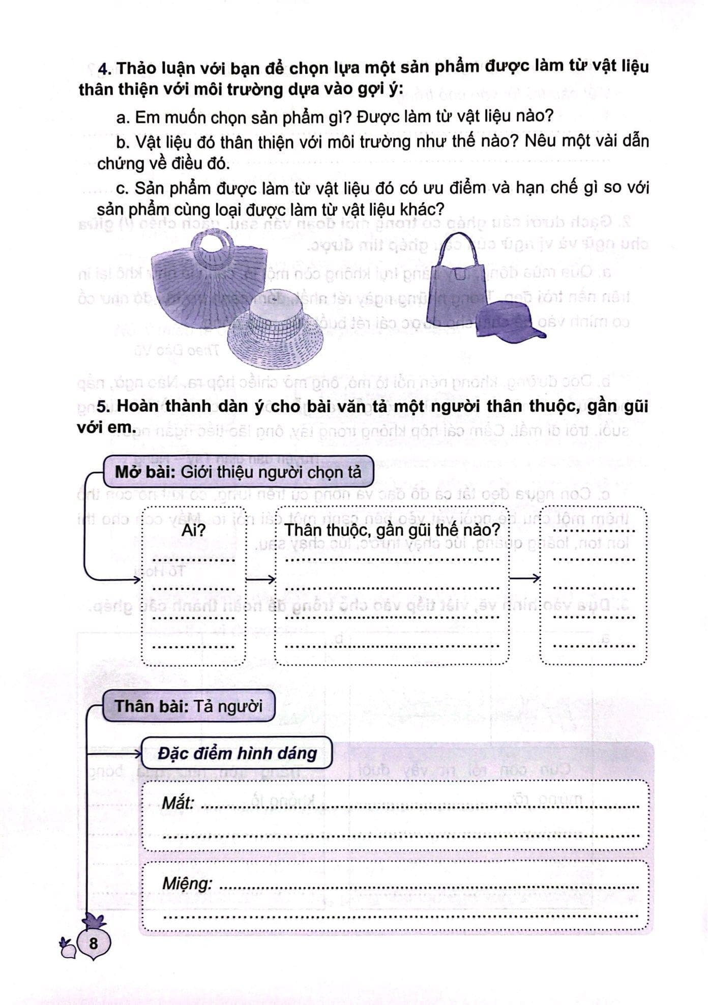 Sách - Vở Thực Hành Tiếng Việt 5 - Tập 2 (Chân Trời) - ảnh 9