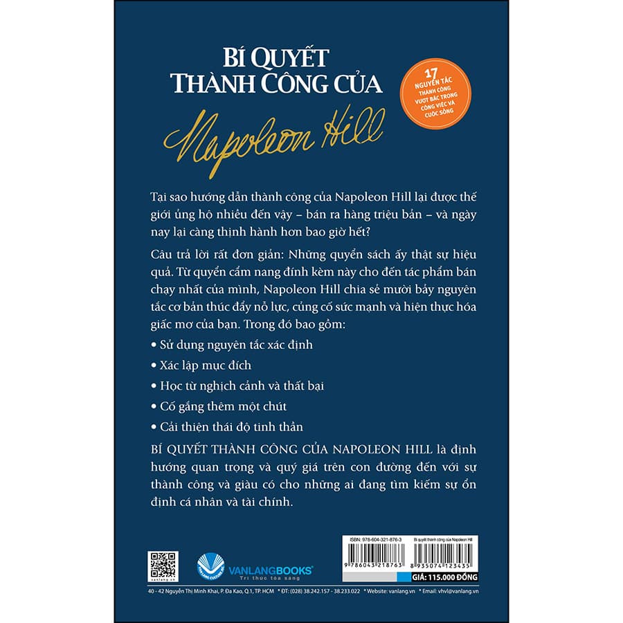 Sách Bí Quyết Thành Công Của Napoleon Hill - ảnh 3