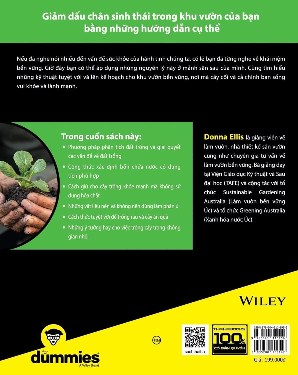 Sách Làm Vườn Bền Vững (For Dummies) - ảnh 4