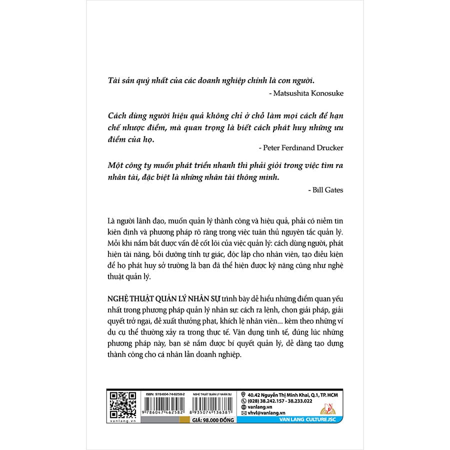 Sách Nghệ Thuật Quản Lý Nhân Sự - ảnh 3