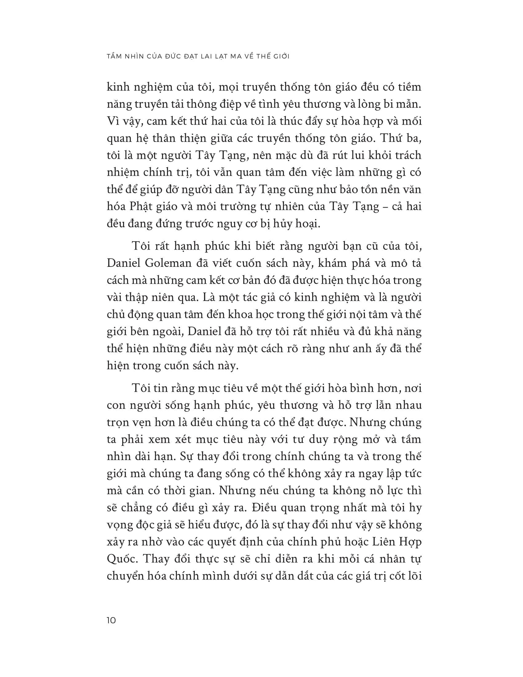 Sách - Tầm Nhìn Của Đức Đạt Lai Lạt Ma Về Thế Giới - ảnh 10