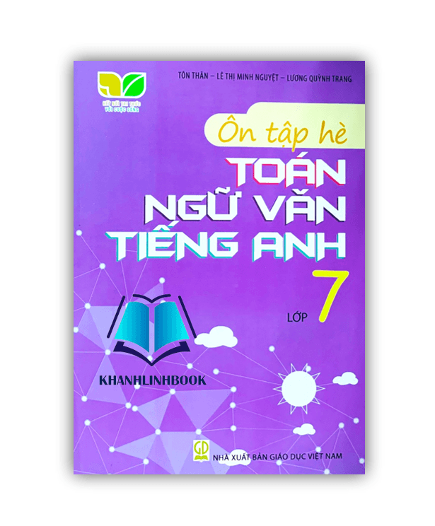 Sách - Ôn tập hè Toán - Ngữ Văn - Tiếng Anh lớp 7 ( Kết Nối ) - ảnh 2
