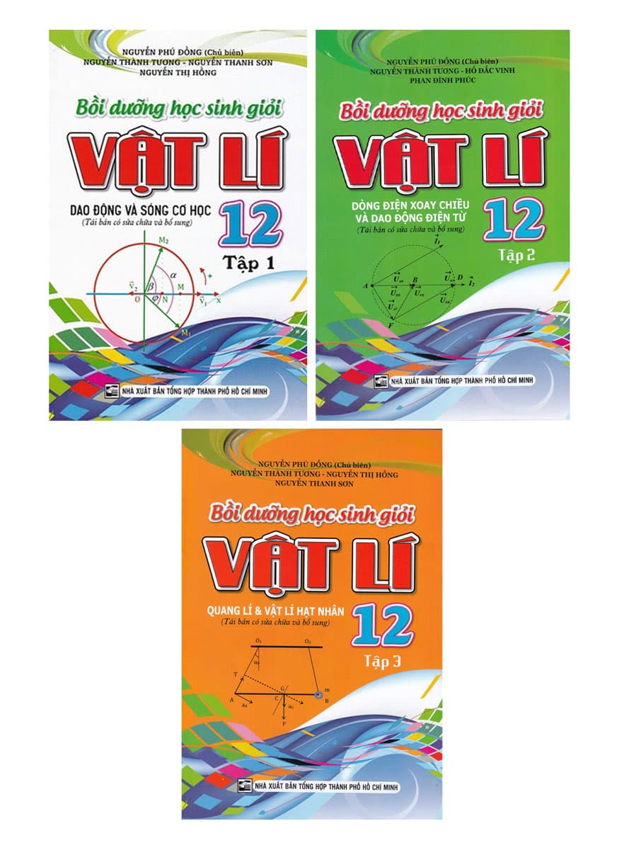 Sách - Combo Bồi Dưỡng Học Sinh Giỏi Vật Lý 12 (Trọn Bộ 3 Tập) - ảnh 2
