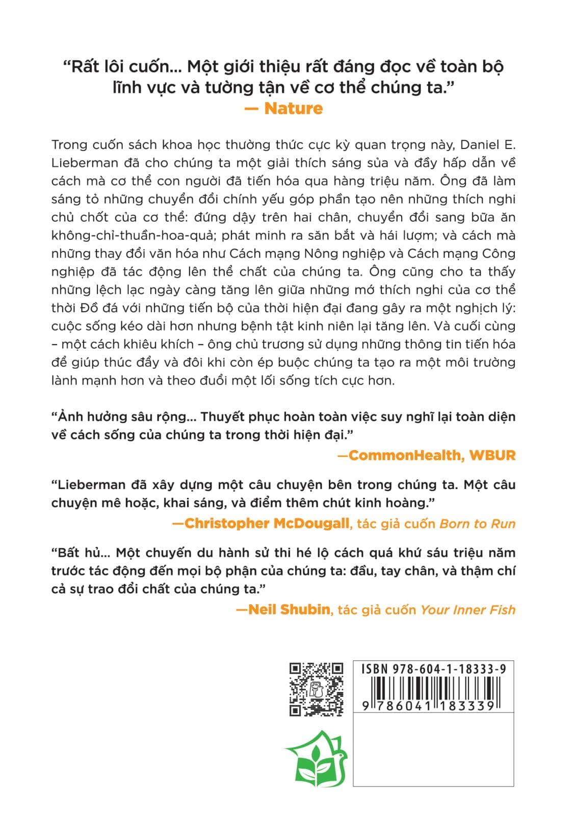 Sách Câu Chuyện Cơ Thể Con Người: Tiến Hóa, Sức Khỏe Và Bệnh Tật - ảnh 15