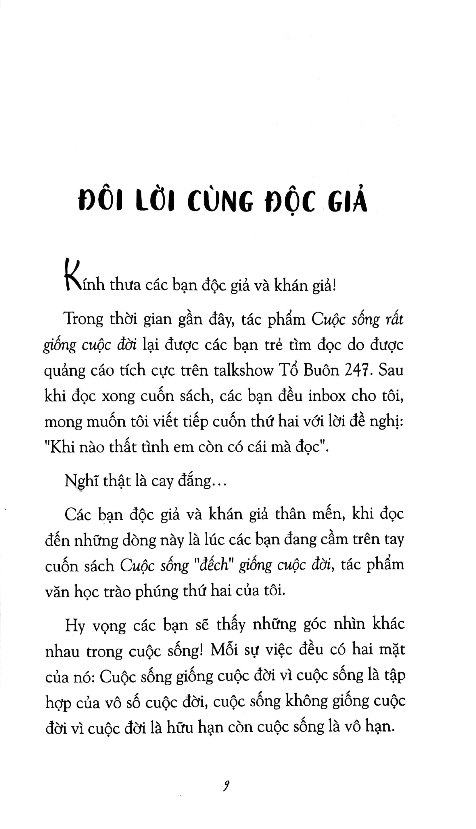 Sách Cuộc Sống "Đếch" Giống Cuộc Đời - ảnh 6