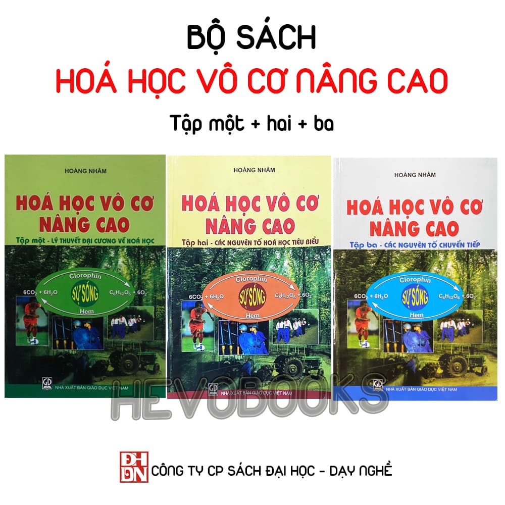 Combo sách Hóa Học Vô Cơ nâng cao – Hoàng Nhâm (tập 1 + tập 2 + tập 3) - ảnh 2