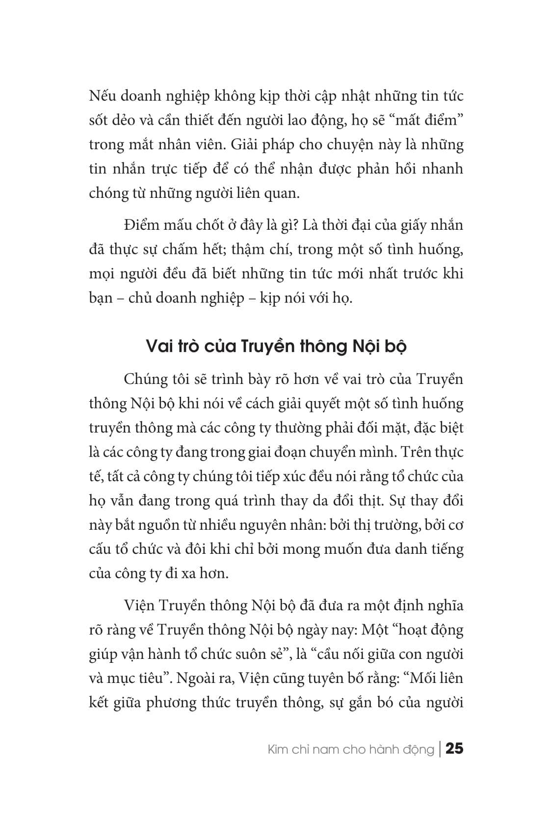 Sách Truyền Thông Nội Bộ: Linh Hồn Của Doanh Nghiệp - ảnh 7