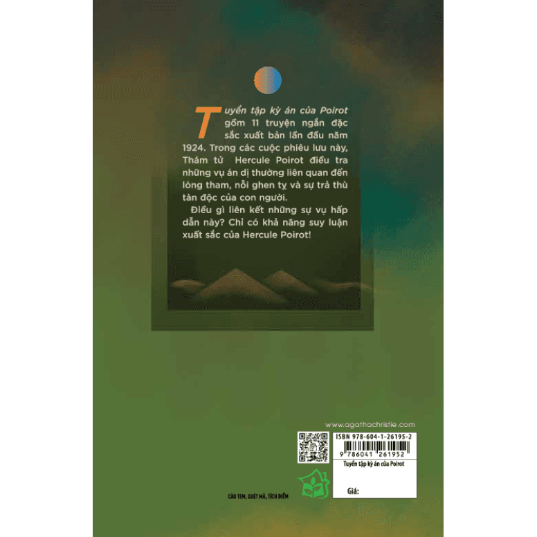 Sách Agatha Christie. Tuyển tập kỳ án của Poirot - ảnh 3