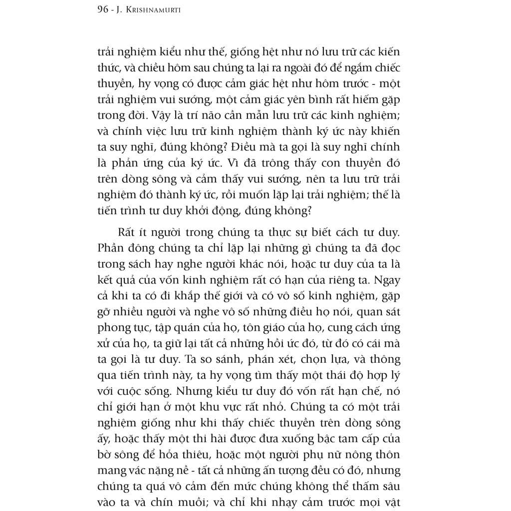 Sách Đôi Điều Cần Suy Ngẫm - Krishnamurti - First News - ảnh 10