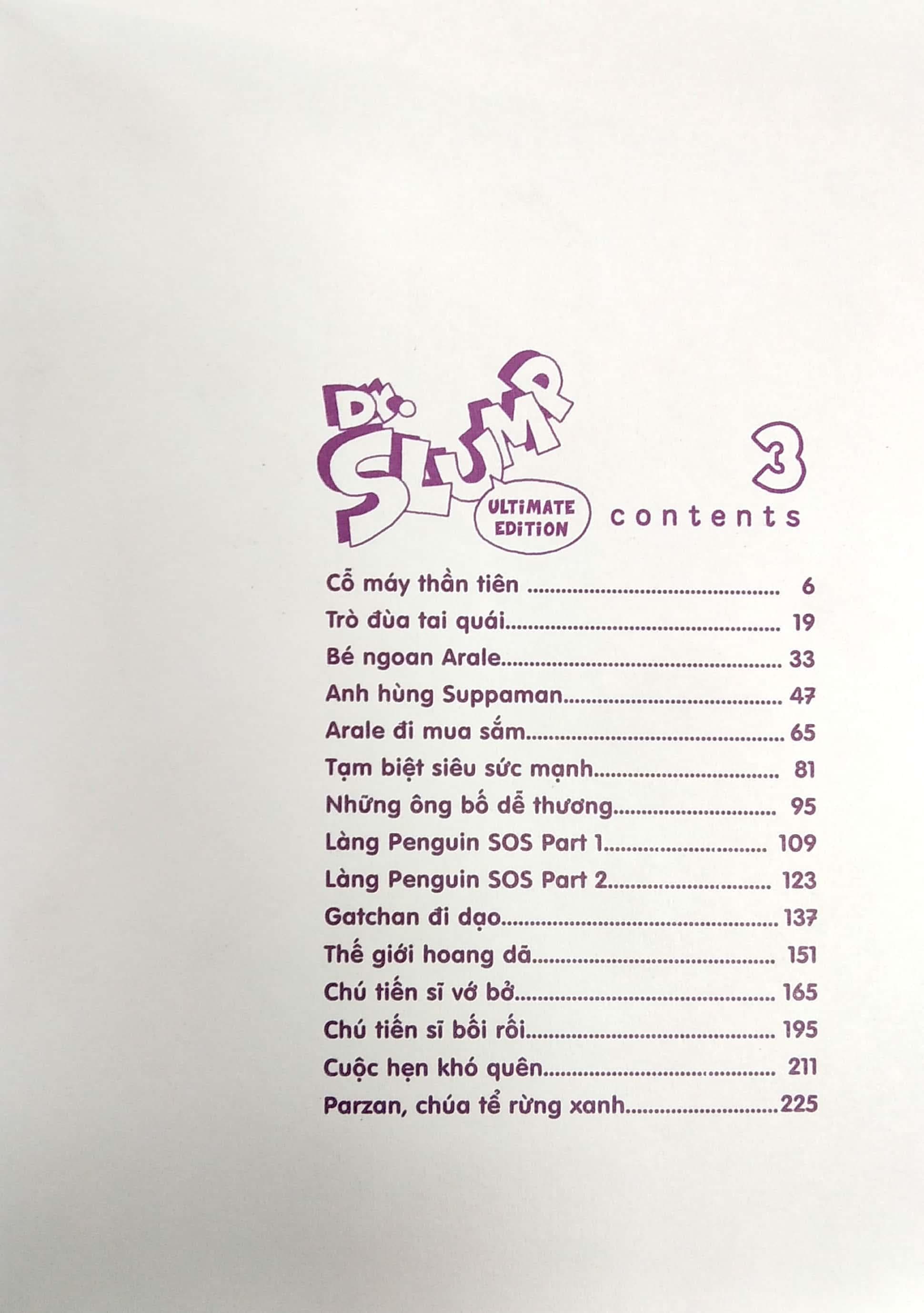 Dr.SLUMP Ultimate Edition - Tập 3 - ảnh 6