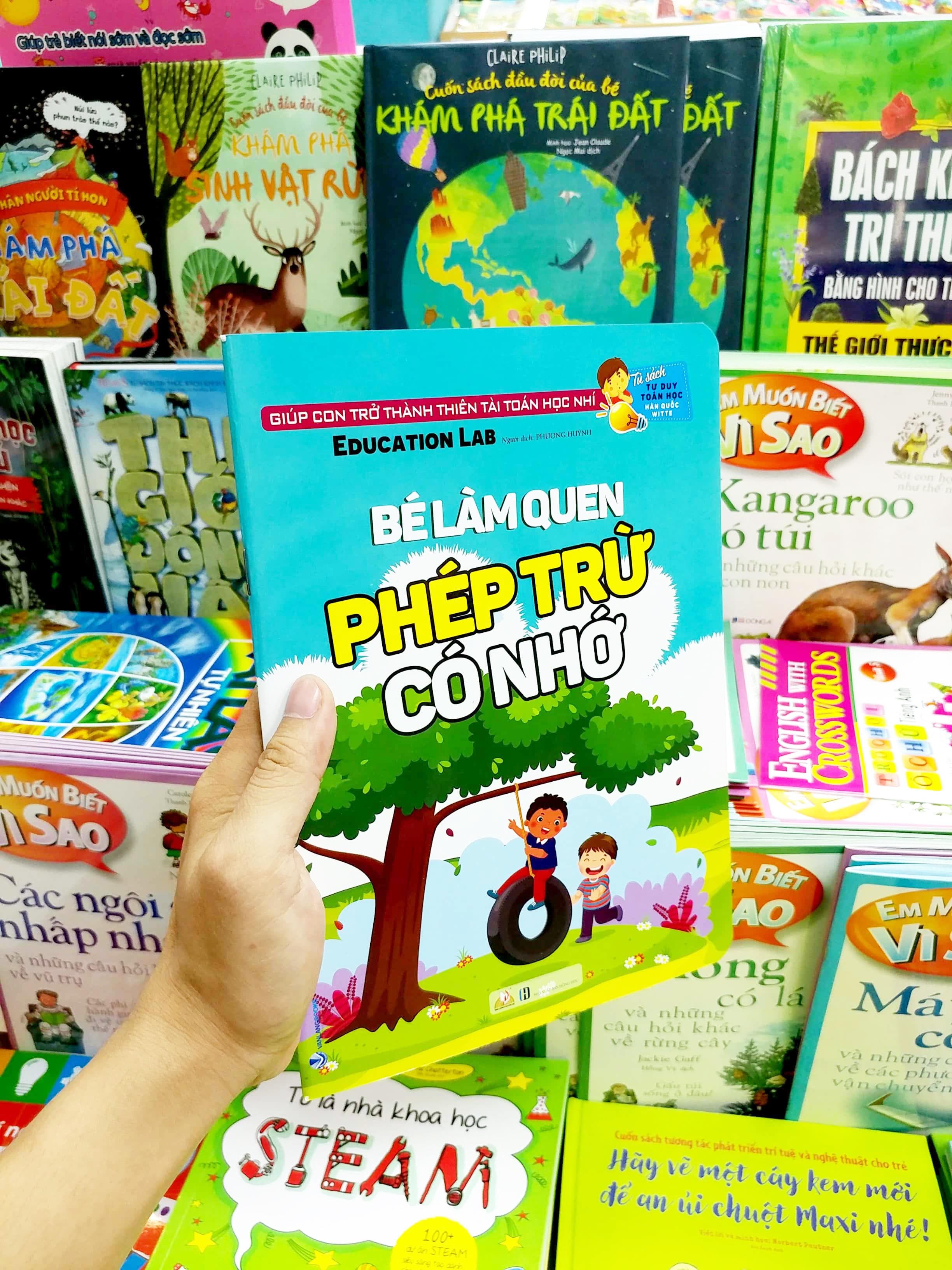 Tủ Sách Tư Duy Toán Học HQ - Bé Làm Quen Phép Trừ Có Nhớ - ảnh 4