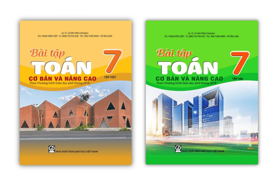 ách - Combo Bài tập Toán 7 tập 1 + tập 2 cơ bản và nâng cao (Theo Chương trình Giáo dục phổ thông 2018) - ảnh 2