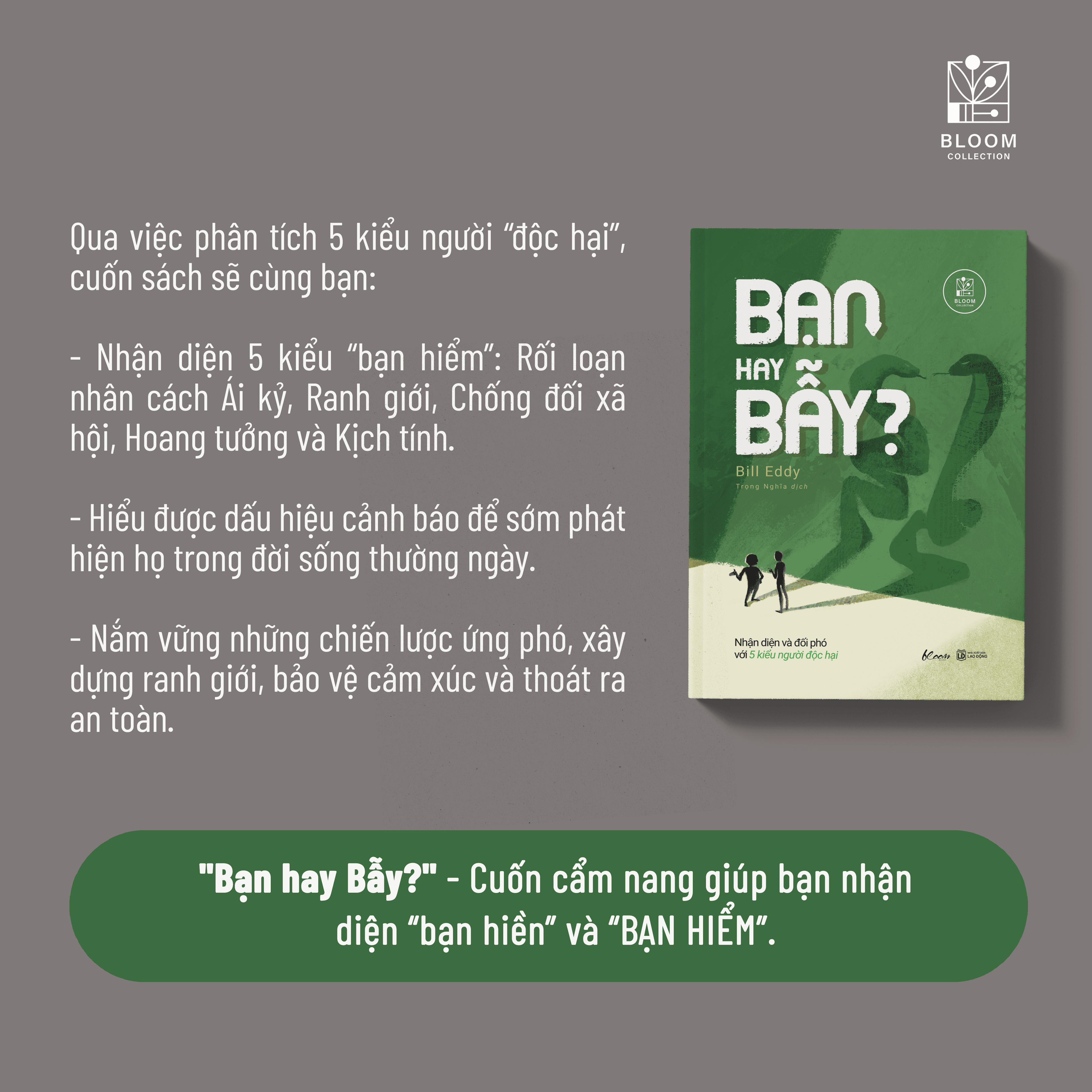 Sách Bạn Hay Bẫy? - Nhận Diện Và Đối Phó Với 5 Kiểu Người Độc Hại - ảnh 5