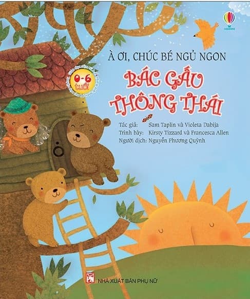 À Ơi, Chúc Bé Ngủ Ngon - Bác Gấu Thông Thái (Tái Bản 2021) - Sam Taplin