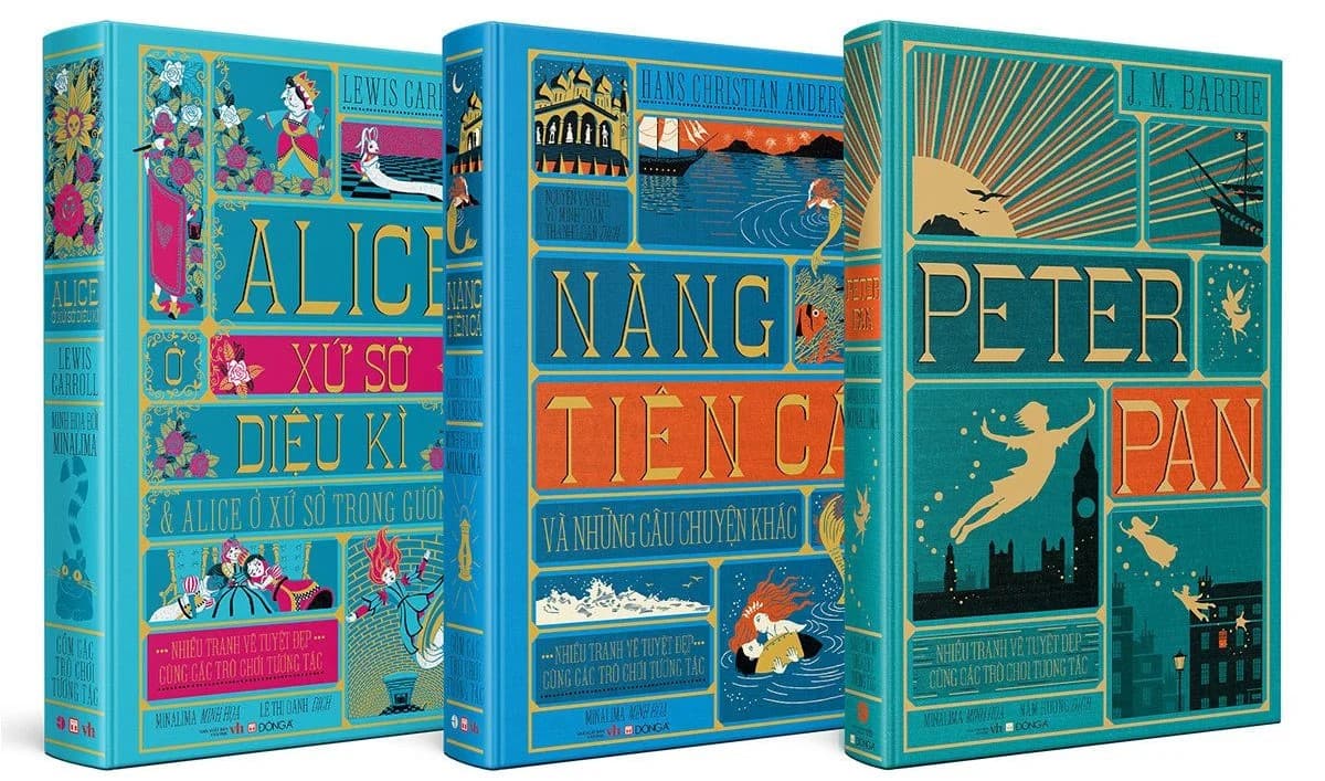 Boxset Ba Tác Phẩm Kinh Điển Dành Cho Thiếu Nhi Từ Minalima - Nhiều Tác Giả