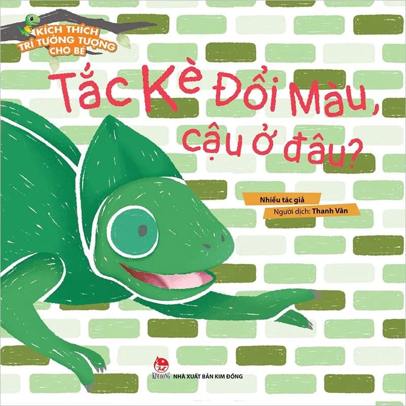 Kích Thích Trí Tưởng Tượng Cho Bé - Tắc Kè Đổi Màu, Cậu Ở Đâu? - Nhiều tác giả