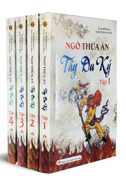 Tây Du Ký Trọn Bộ 4 Tập (Bìa Cứng) - Ngô Thừa Ân