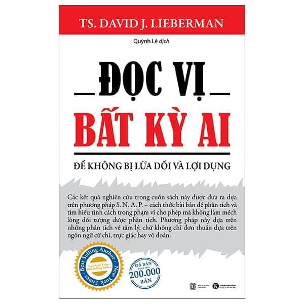 Đọc Vị Bất Kỳ Ai - Để Không Bị Lừa Dối Và Lợi Dụng - Lợi Ỷ Ân