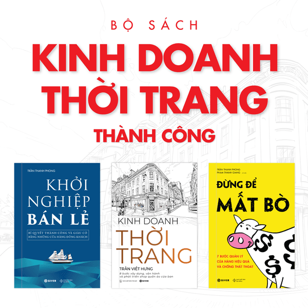 Bộ Sách Kinh Doanh Thời Trang Thành Công - Giver books