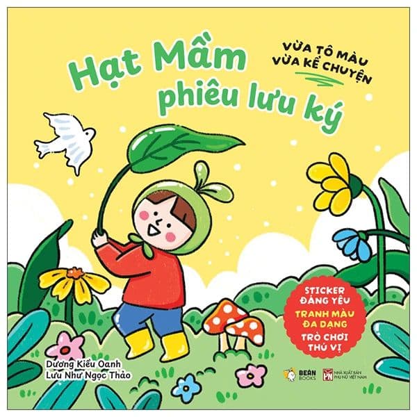 Vừa Tô Màu Vừa Kể Chuyện - Hạt Mầm Phiêu Lưu Ký - Hạ