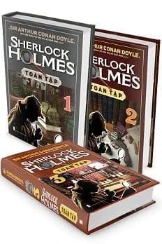 Sherlock Holmes Trọn Bộ 3 Tập (Bìa Cứng)