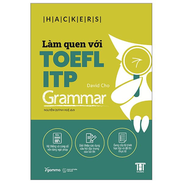 Sách Làm Quen Với TOEFL ITP Grammar - Hackers