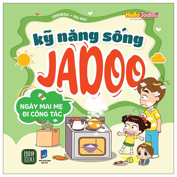 Sách Hello Jadoo - Kỹ Năng Sống Jadoo - Ngày Mai Mẹ Đi Công Tác - Phí Mai