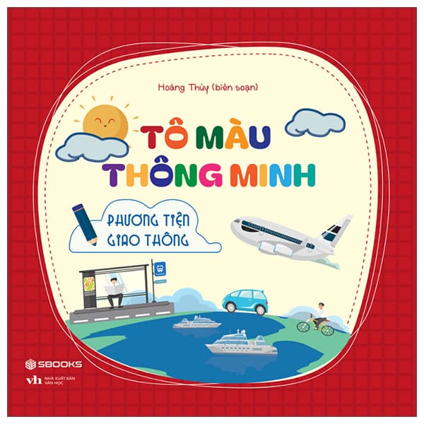 Sách Tô Màu Thông Minh - Phương Tiện Giao Thông