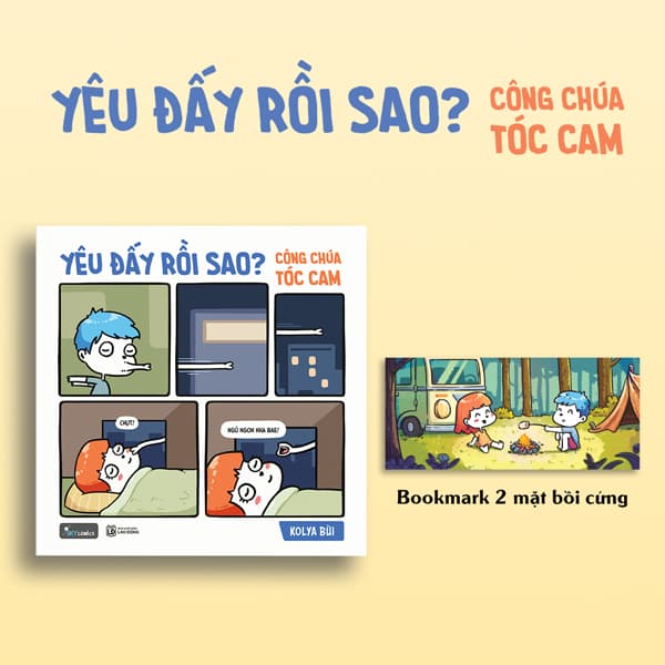 Truyện Tranh Yêu Đấy Rồi Sao? - Công Chúa Tóc Cam - Tặng Kèm Bookmark 2 M - Bùi Ý