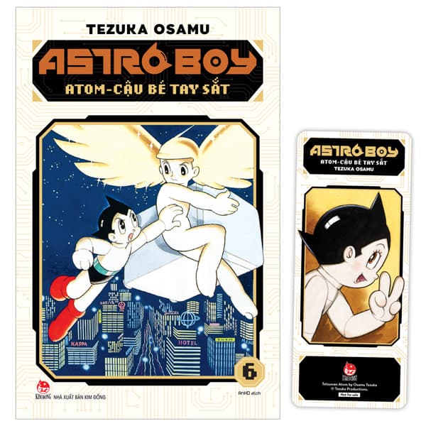 Truyện Tranh Astro Boy - Atom Cậu Bé Tay Sắt - Tập 6 - Tặng Kèm Bookmark - Tezuka Osamu