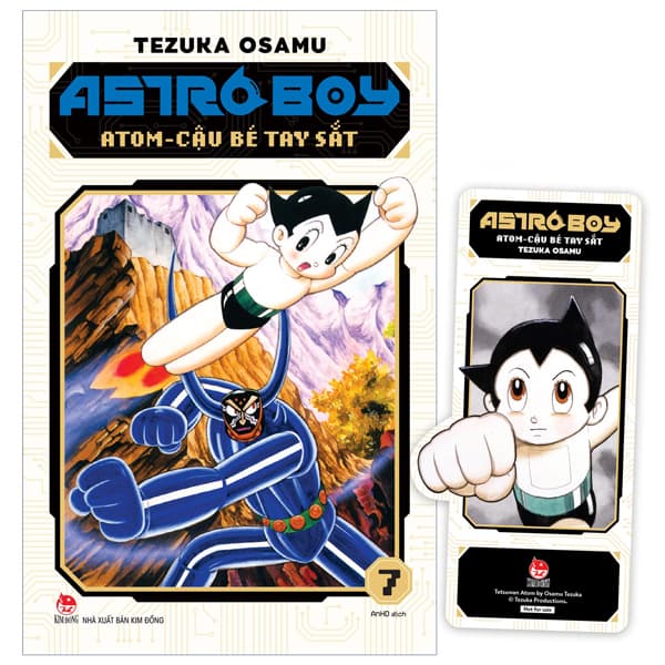 Truyện Tranh Astro Boy - Atom Cậu Bé Tay Sắt - Tập 7 - Tặng Kèm Bookmark - Tezuka Osamu