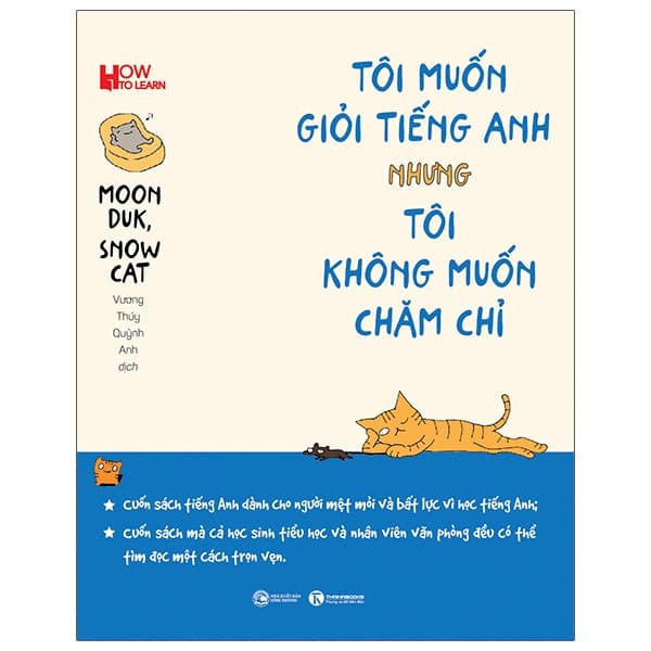 Sách Tôi Muôn Giỏi Tiếng Anh Nhưng Tôi Không Muốn Chăm Chỉ - Moon Duk