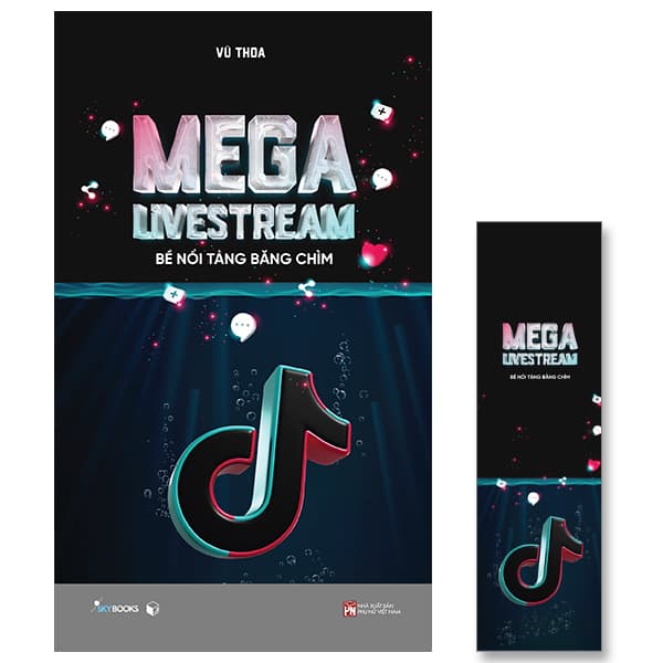 Sách Mega Livestream - Bề Nổi Tảng Băng Chìm - Tặng Kèm Bookmark - Việt Chi