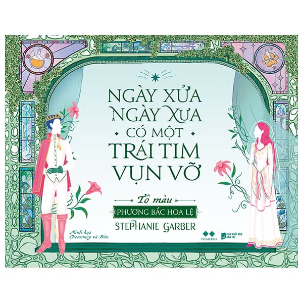 Sách Ngày Xửa Ngày Xưa Có Một Trái Tim Vụn Vỡ - Tô Màu - Phương Bắc - Cheesemey