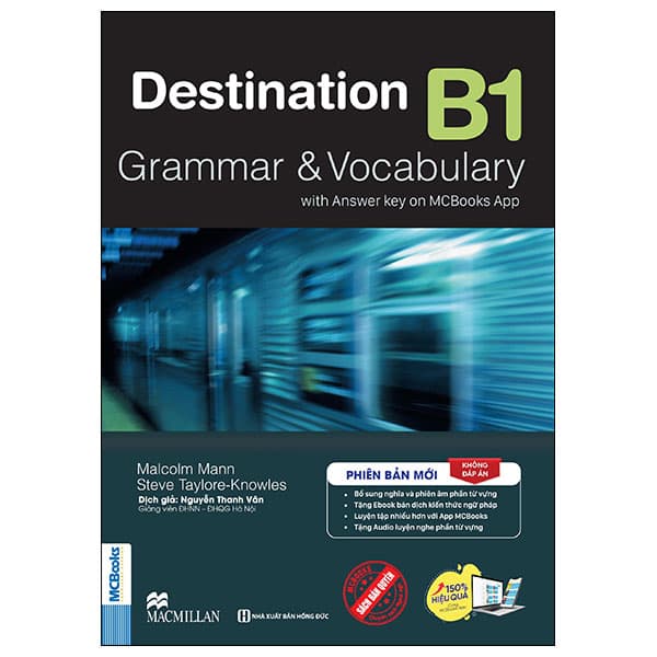 Sách Destination B1 - Grammar And Vocabulary With Answer Key (Không Đáp Án) (Tái - Malcom Mann