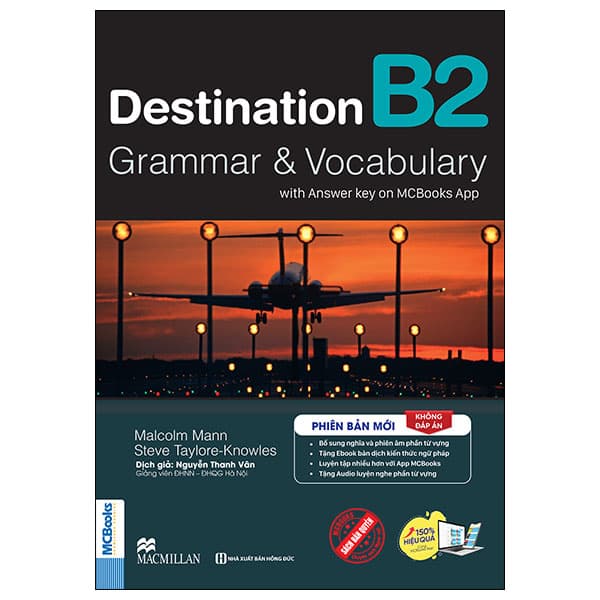 Sách Destination B2 - Grammar And Vocabulary With Answer Key (Không Đáp Án) (Tái - Malcom Mann