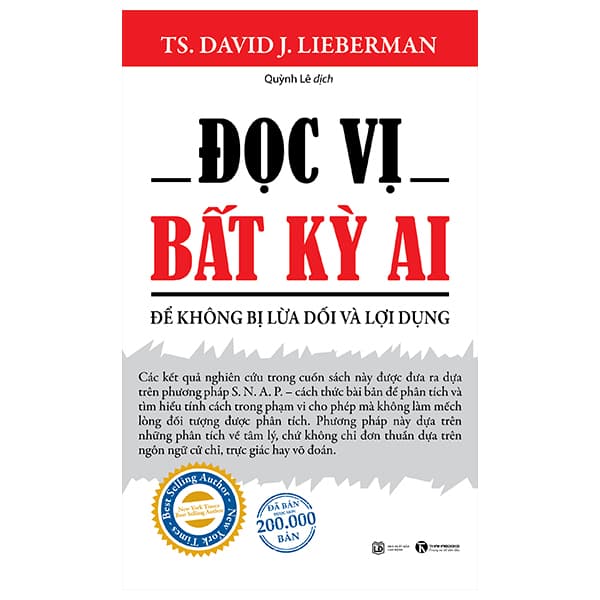 Sách Đọc Vị Bất Kỳ Ai (Tái Bản 2022) - David Spencer