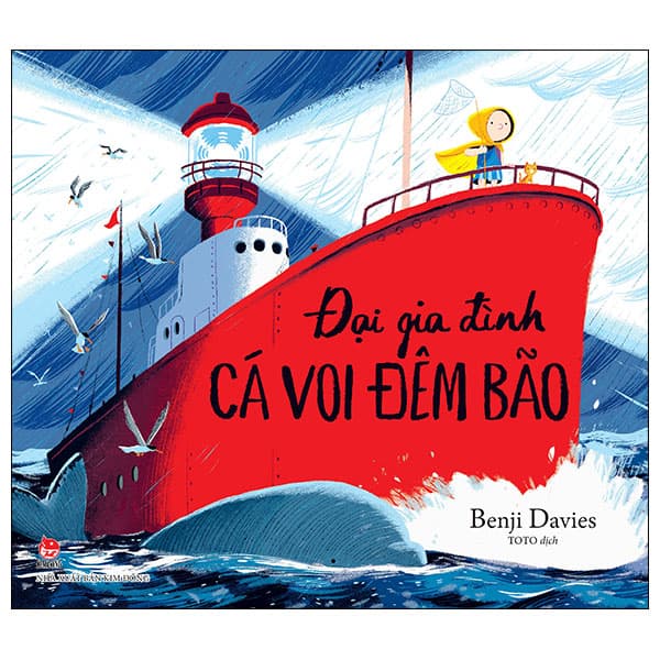 Sách Đại Gia Đình Cá Voi Đêm Bão - Benji Davies